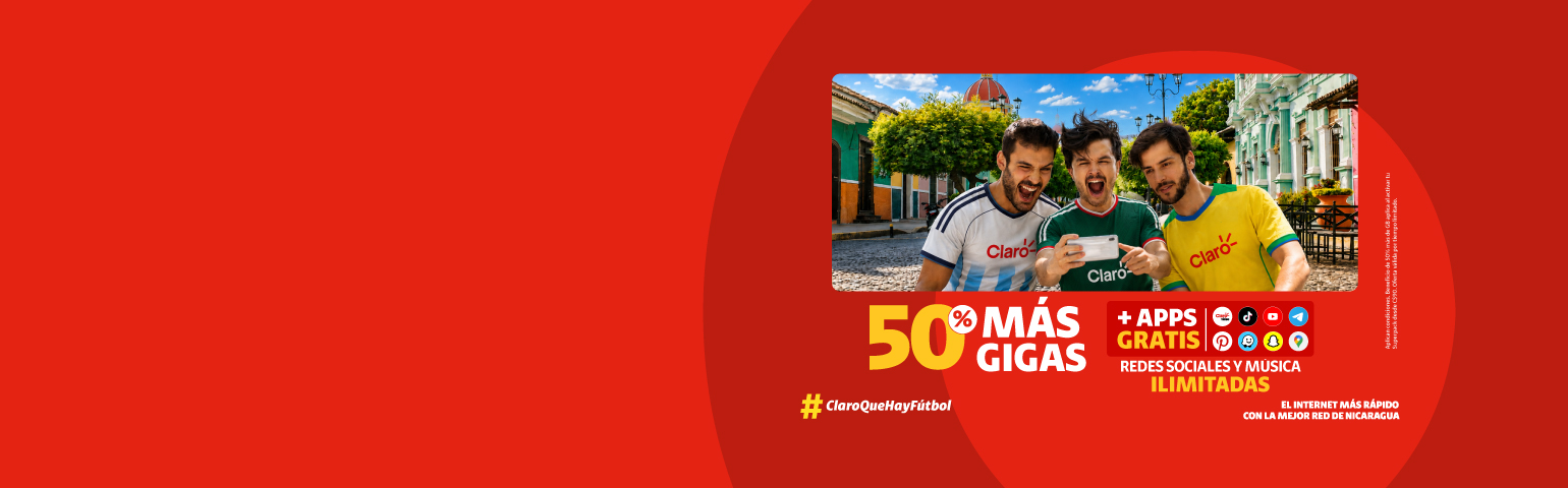 ¡MÁS GIGAS Y APPS GRATIS!