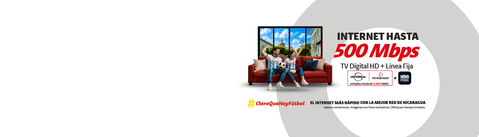 ¡CLARO QUE HAY FÚTBOL CON LA MEJOR VELOCIDAD! ¡CLARO QUE HAY FÚTBOL CON LA MEJOR VELOCIDAD!